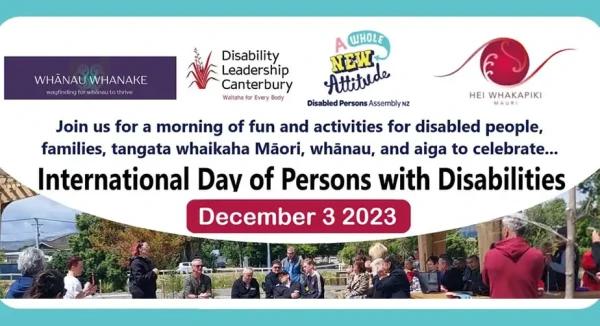 Join us for a morning of fun and activities for disabled people, families, tangata whaikaha Māori, whānau and aiga to celebrate International day of Person with Disabilities