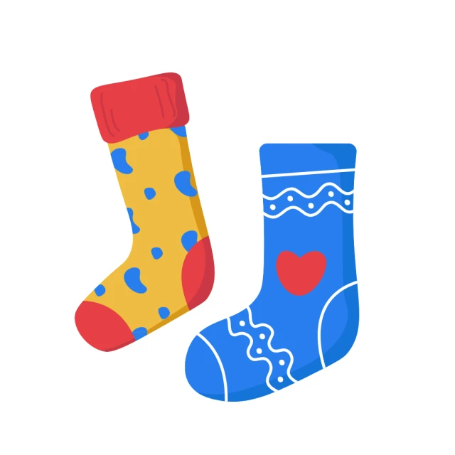 A pair of odd socks