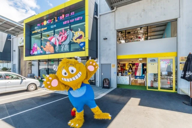 The My Wonderland carpark and entrance