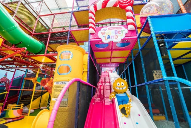 A slide at My Wonderland.