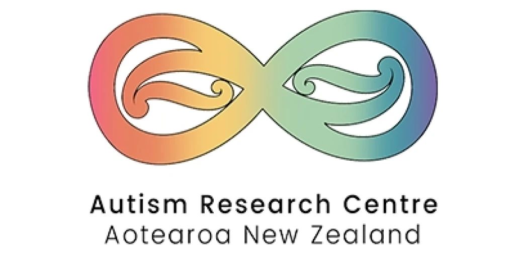 Autism Research Centre logo - a stylised rainbow infinity symbol